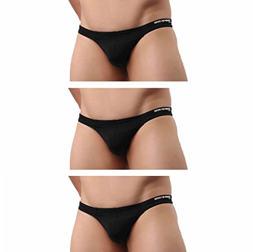 43 Soft and Smooth Sexy Thong Opaque Men's T-Back Elastic G-String