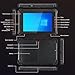 MUNBYN Rugged Windows Tablet with Barcode Scanner IRT06, 8