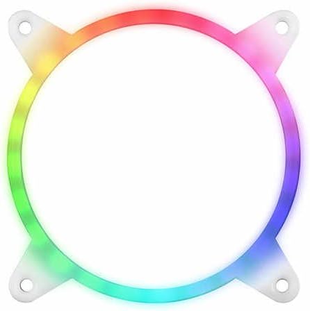 SilverStone SST-FG122 - 120mm Fan Gril with integrated addressable RGB LED Strip