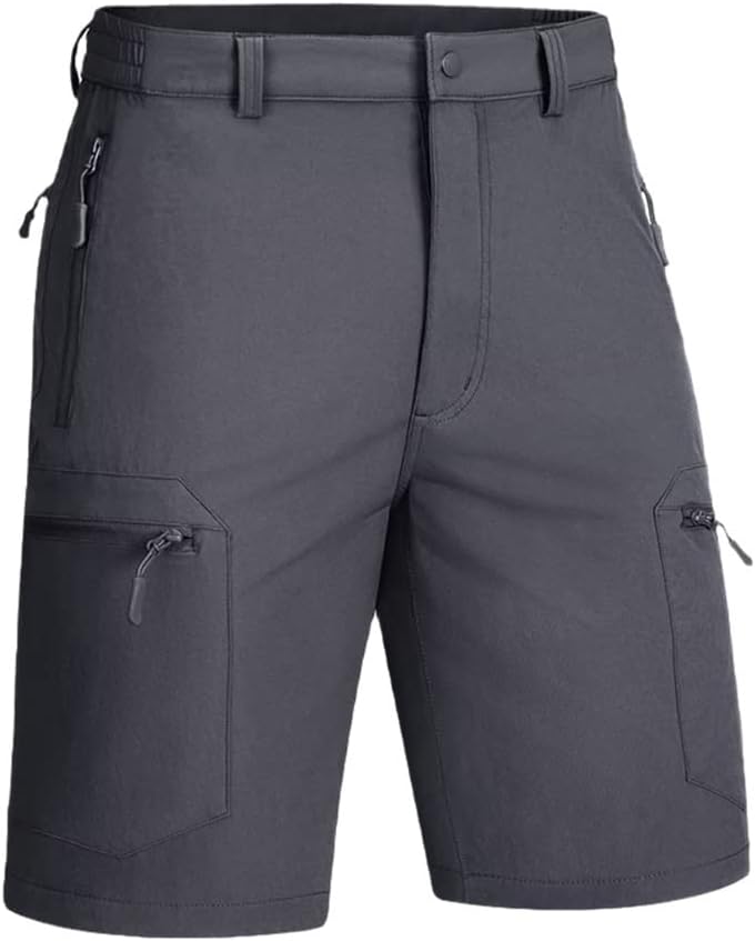 Men's Military Tactical Shorts Summer Quick Dry Cargo Shorts Multi Pockets Shorts Hiking Fishing Travel
