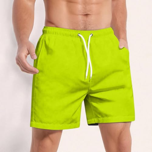 Mens Shorts Casual Nightwear Summer Elastic Pjs Pajama Bottoms Soft With Pockets Solid Lightweight Pajama Big And Tall4