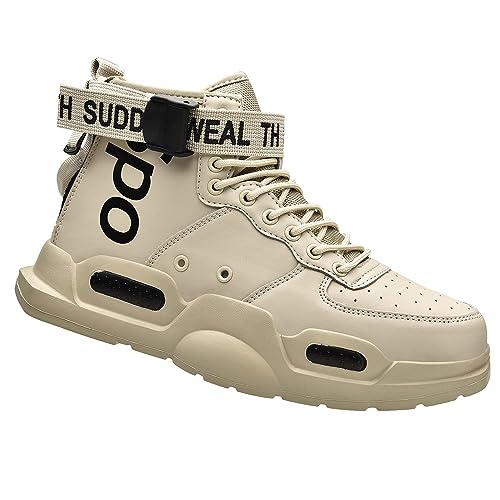 Ahico Mens Fashion Sneakers High Top Walking Shoes Sport Athletic Casual Shoe Vogue Stylish Men3