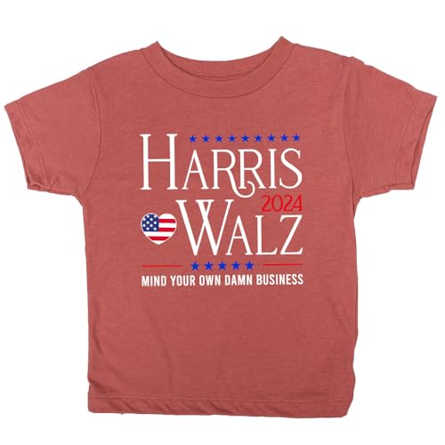 Harris Waltz 2024 Election Kamala Harris Tim Waltz 2024 Toddler T-Shirt4