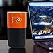 Rico Industries NHL Philadelphia Flyers 16 oz Ceramic Tumbler with Silicone Grip, Deep Laser Engraved, Orange and Black Colored Design with Slide Lid, Travel Coffee Mug, Matte Glaze