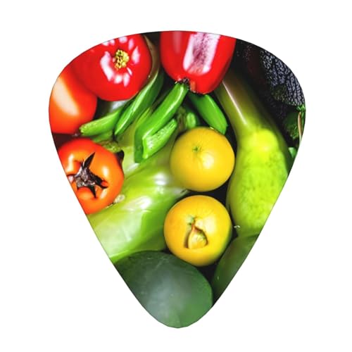 Ukulele Plectrums �M�^�[�v���[���[�T���v���[ 12�s�[�X �A�R�[�X�e�B�b�N�A�x�[�X�A�G���L�M�^�[�p - �V�N�Ȗ�؃t���[�c�v�����g