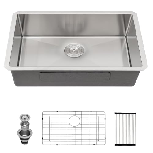 Couoko 32 Inch Undermount Stainless Steel Kitchen Sink product photo
