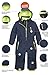 Killtec Jungen kw 102 onpc Skioverall Schneehose mit Kapuze, dunkelnavy, 86-92 EU