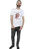 Rolling Stones Men's North American Tour 75 T-Shirt White Large #4