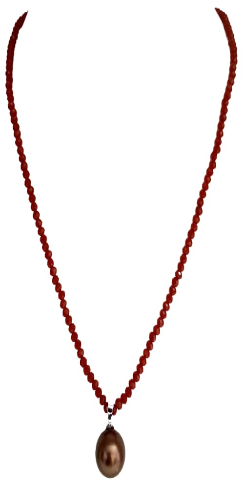 See full amazon price history chart for Yash Gems semi precious gemstone Red crystal beads necklace With Pendant Brown Pearl for women,girl,Man, Boy Yash Gems semi precious gemstone Red crystal beads necklace With Pendant Brown Pearl for women,girl,Man, Boy (B098LNL1QL) Amazon Price History, Amazon Price Tracker