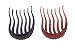 2PCS Bump it UP Hair Styling Insert Comb,Multifunction Hair Styling Accessoreis Donut Ponytail Hair Comb Pads Base Hair Maker Braid Ponytail Hairstyle Styling Beauty Tool