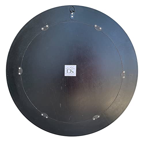 Decorshore 24" Decorative Mosaic Glass Wall Mirror (Gold) #TOP6