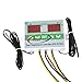 Reland Sun ST3012 220V 12V 24V Dual Digital Temperature Controller 10A Control Switch Probe (110-220V)
