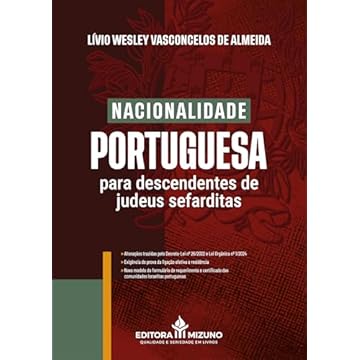 Capa do livro Nacionalidade Portuguesa para Descendentes de Judeus Sefarditas