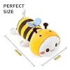 Onsoyours Cute Kitten Bee Plush Toy Stuffed Animal Kitty Soft Anime Cat Plush Pillow for Kids (Yellow Cat Bee, 12") #2