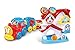 Clementoni 97854 Activity Zug und Haus Aktivitätszug, Ball Drop Spiel, Disney Baby, Spielzeug ab 6 Monate, Mehrfarbig [Exklusiv bei Amazon]