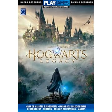 Capa do livro Super Detonado Dicas e Segredos - Hogwarts Legacy