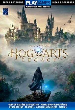 Capa do livro Super Detonado Dicas e Segredos - Hogwarts Legacy