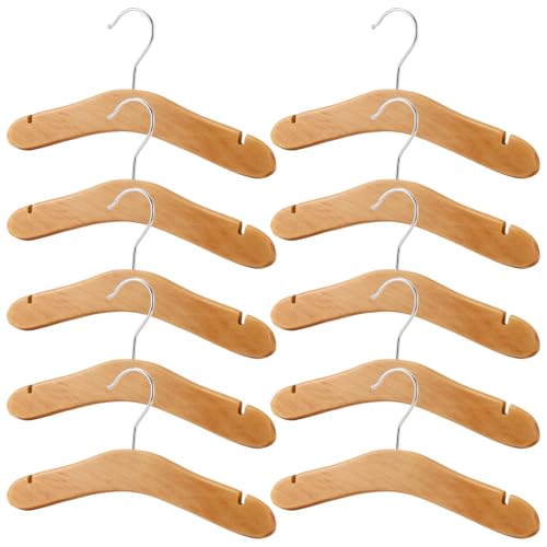 Perchas Ropa Niños Madera Marca Xiniy