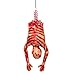 Halloween Haunters Life-Size Hanging Skinned Human Zombie Ghoul Torso with Bloody Muscles & Guts Prop Decoration - Thick Rubber Latex Scary Mangled Dead Man Mummy Horror Body