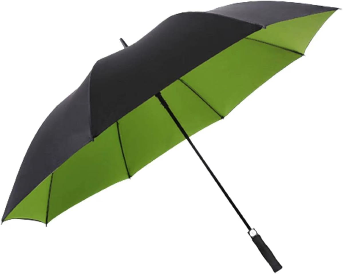 DIOTTI Golf Umbrella 34 Inch Large Windproof Umbrella Automatically Open Oversized Umbrella (green)