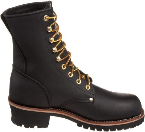 Georgia Boot Men's Logger 8" Black Non Steel,Oily Black,13 W Us #TOP5