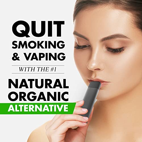 The Flavored Pressurized Air Inhaler For Oral Fixation Relief | Behavioral Aid While You Want Get Quitting Support | No Smoke, No Nicotine, No Charge | Spearmint 3Pk #TOP1