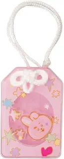 [株式会社ソロモン商事] 【BT21 アクリルお守りキーリング】OMAMORI KEYRING レトロ アクリルキーホルダー 防弾少年団 BTS公式グッズ バンタン チャーム キーリング KOYA RJ SHOOKY MANG CHIMMY TATA COOK