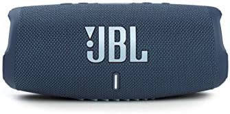 JBL Charge 5 - Portable Bluetooth Speaker with deep bass, IP67 waterproof and dustproof, 20 hours of playtime, built-in powerbank, in blue