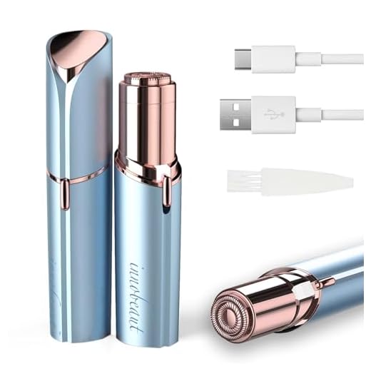innobeaut Facial Hair Removal for Women, Electric Painless Facial Hair Remover for Face, Lip, Chin with USB Rechargeable
