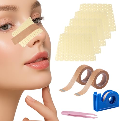 5 Pcs Thermoplastic Nasal Splint with Nose Tape, Reusable Nose
