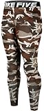 New 120 Skin Tights Compression Leggings Base Layer Camo Running Pants Mens