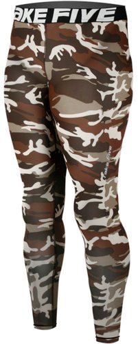 New 120 Skin Tights Compression Leggings Base Layer Camo Running Pants Mens