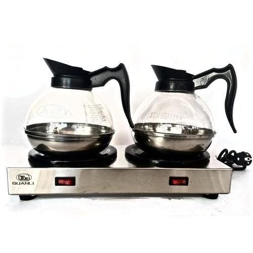THW® Electric Hot Plate Kettle 1.8 Liter, 64 oz 200 W Fast Heating Poly Carbonated Tea Kettle, BPA Free Hot Water Boiler with Stainless Steel Base.-image-11