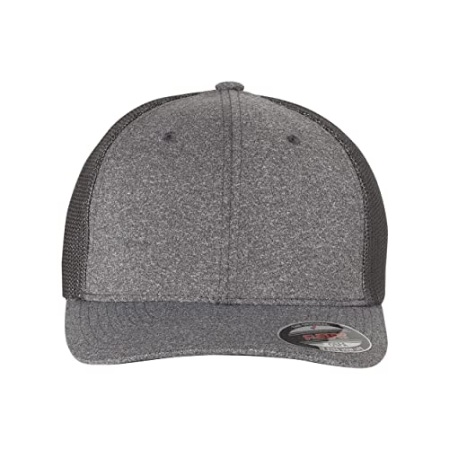 Flexfit Flexfit Mélange Trucker Cap One Size Heather Grey/ White