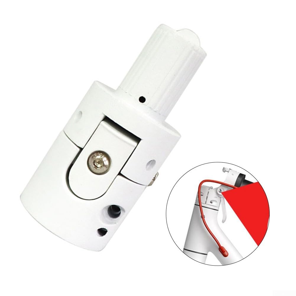 Base de poteau pliable pour trottinette électrique M365/Pro, vis de verrouillage de tige de scooter, accessoires de base pliante, crochet de base pliable (blanc Base de poteau pliable pour trottinette électrique M365/Pro, vis de verrouillage de tige de scooter, accessoires de base pliante, crochet de base pliable (blanc