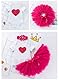 Body und Tutu Baby Mädchen Rock Tüll Haarband mit Schleife Komplett Herz Rosen Ballerina Baby 12 Monate Größe L Shooting Elegant Outfit Geschenk