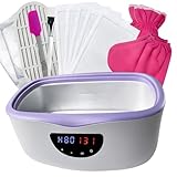 KmaxShip Paraffin Wax Machine for Hand and Feet - 5000ml Large Capacity Paraffin Treatment Wax Warmer with 3.85 lbs Refills, Moisturizing 213pcs Kit Paraffin Hand Wax Machine