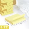TKTB Yellow 1.5x2 in Sticky Notes + Index Tab and Arrow Flags
