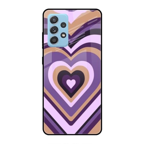 Image of SmashItUp Heart | Pattern Designer Printed TPU Metal Case Mobile Back Cover for Samsung A53 5G