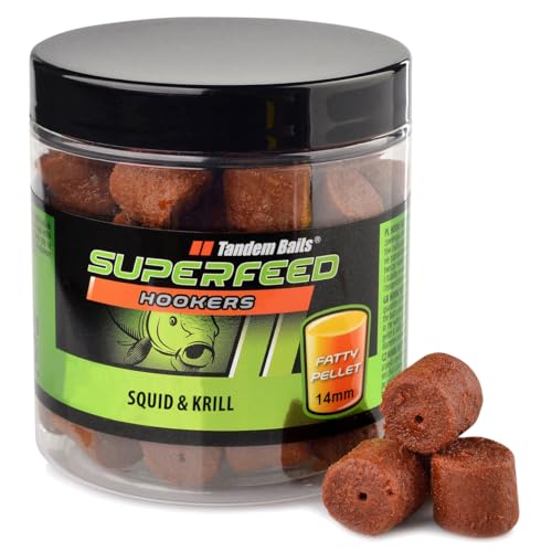 Tandem Baits SuperFeed Carp Hook Fatty Pellet 14mm/150g Squid & Krill