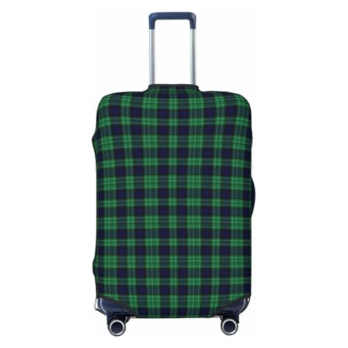 Clan Abercrombie Tartan Luggage Cover, Protective Washable Suitcase Cover - Travel Fashion Elastic Suitcase Protector X-Large