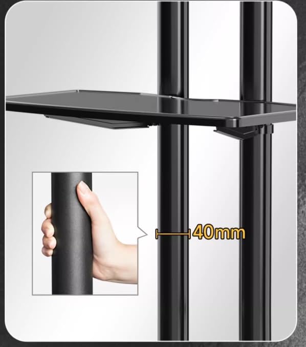 Soporte móvil universal para TV de 32 a 75 pulgadas miniatura 6