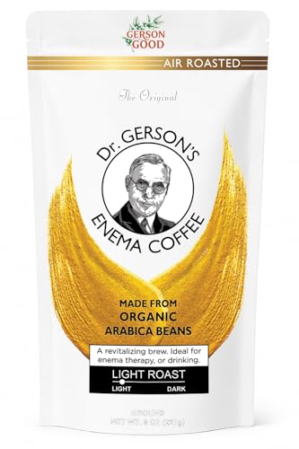 Dr. Gerson's Enema Coffee - Ground, Air Roasted, Detox, Enema,