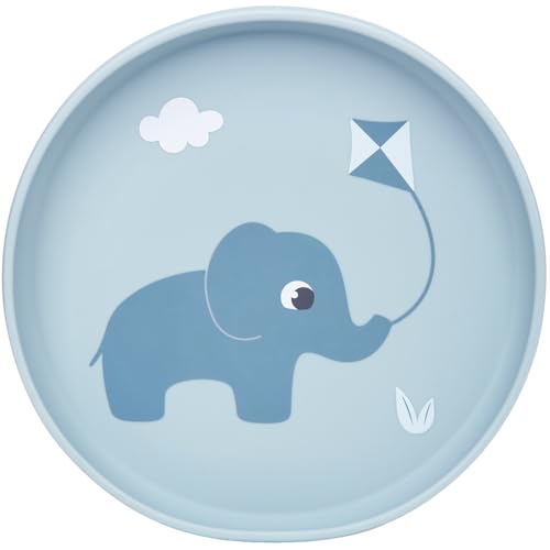 Buba, Pratinho Em Silicone Com Ventosa Cloudy Elefante