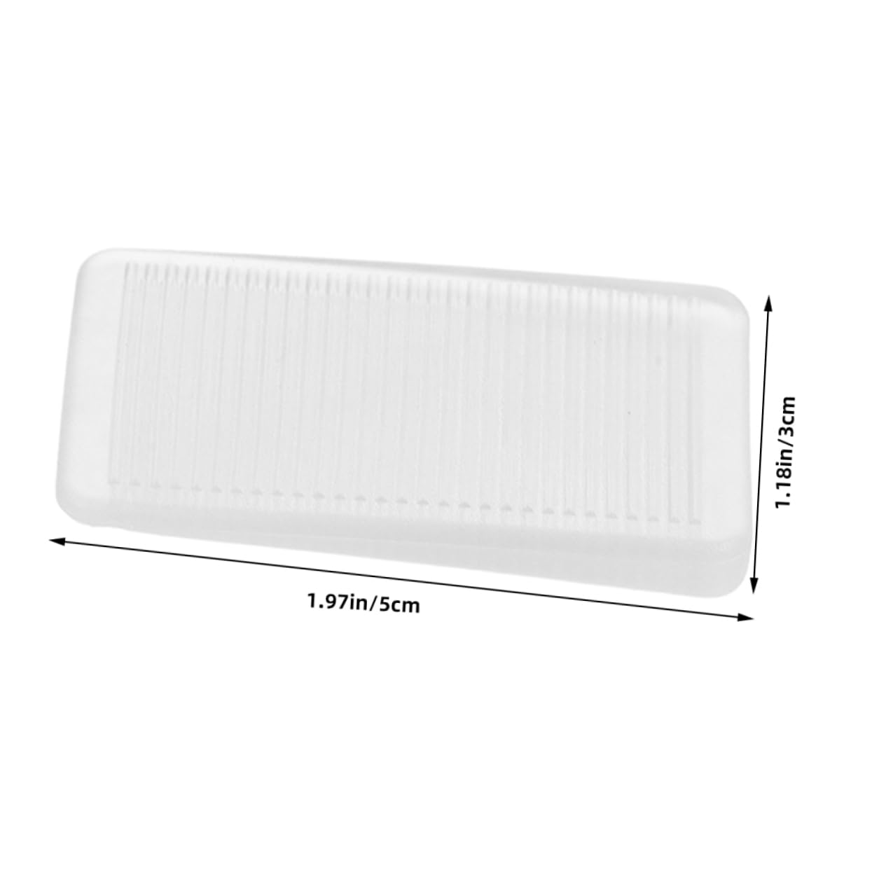 SOLUSTRE Plastic Wedges Pcs Furniture Shims Leveling for Uneven Floors Cabinets and Tables