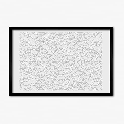 Cadre MDF 60x40 cm Tulup ornements pour tableau et affiche moderne