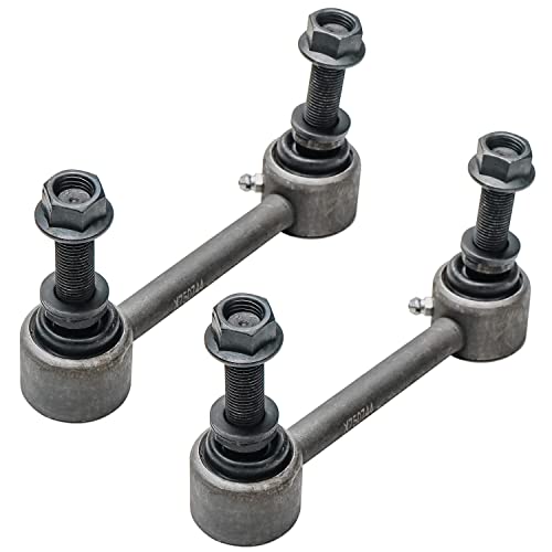 Image of Detroit Axle - Rear 4pc Control Arms Kit for 13-18 Ford Fusion Lincoln MKZ, 2 Sway Bars 2 Lower Forward Control Arms 2013 2014 2015 2016 2017 2018 Replacement