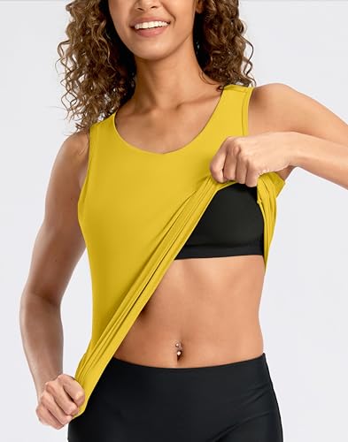 Image of G Gradual Tankini Tops for Women High Neck Swimsuits Swim Top Modest Bathing Suit Swimwear Tank Top only No Bottom