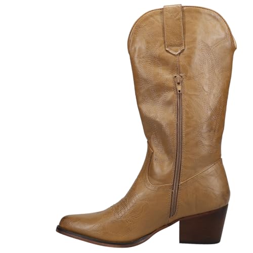 ROPER Women's Nettie Round Toe Western Boot3