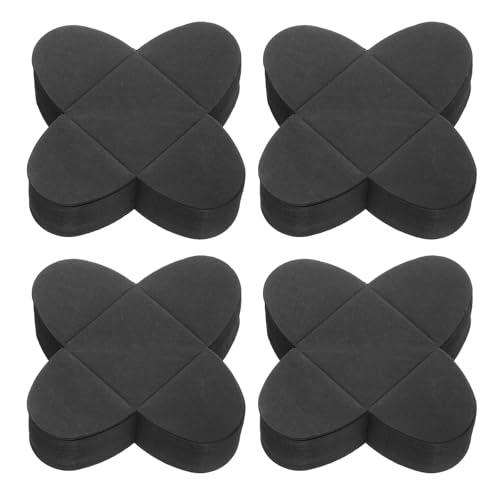 Caissette cupcake noir anti-adhérence uxcell | Lot 200 moules papier muffin